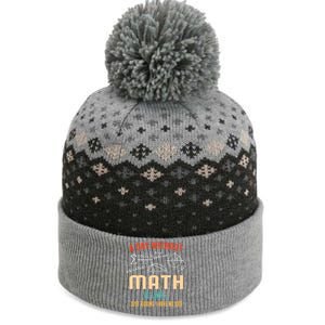 A Day Without Math Is Like Math Student Math Teacher Gift The Baniff Cuffed Pom Beanie