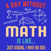 A Day Without Math Is Like Math Student Math Teacher Gift Apron