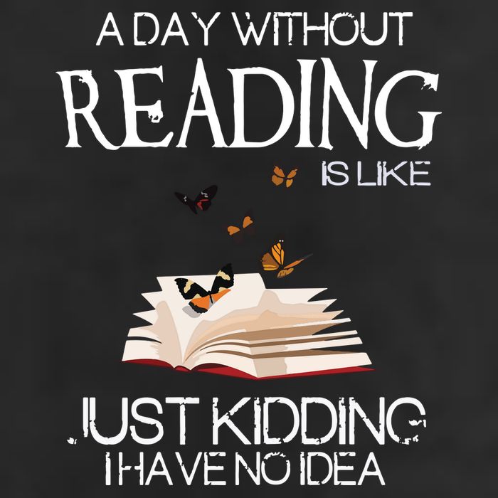A Day Without Reading Is Like, Book Lover Gift & Reading 12oz Stainless Steel Coffee Mug