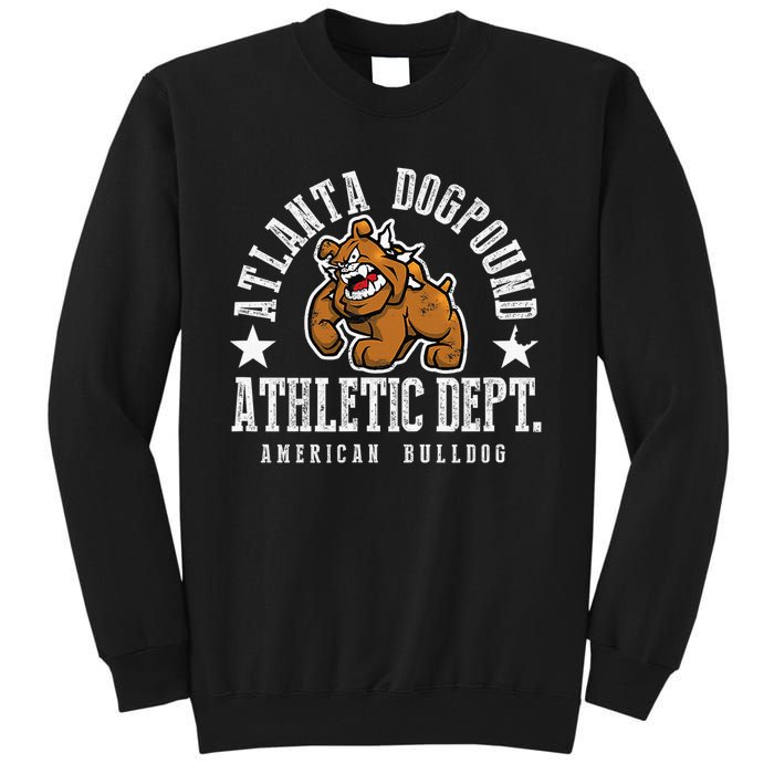 ATLANTA Dogpound Workout Excercise Lover Dog Owner Tall Sweatshirt