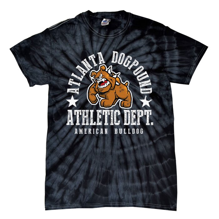 ATLANTA Dogpound Workout Excercise Lover Dog Owner Tie-Dye T-Shirt