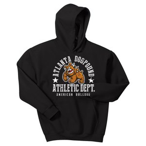 ATLANTA Dogpound Workout Excercise Lover Dog Owner Kids Hoodie