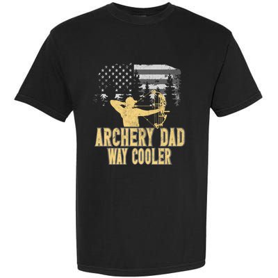 Archery Dad Way Cool Father's Day Cool Gift Garment-Dyed Heavyweight T-Shirt