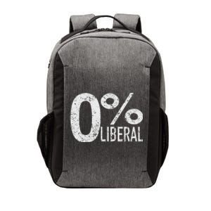 Antiliberal Democrat Zero Percent Liberal Trump Vector Backpack