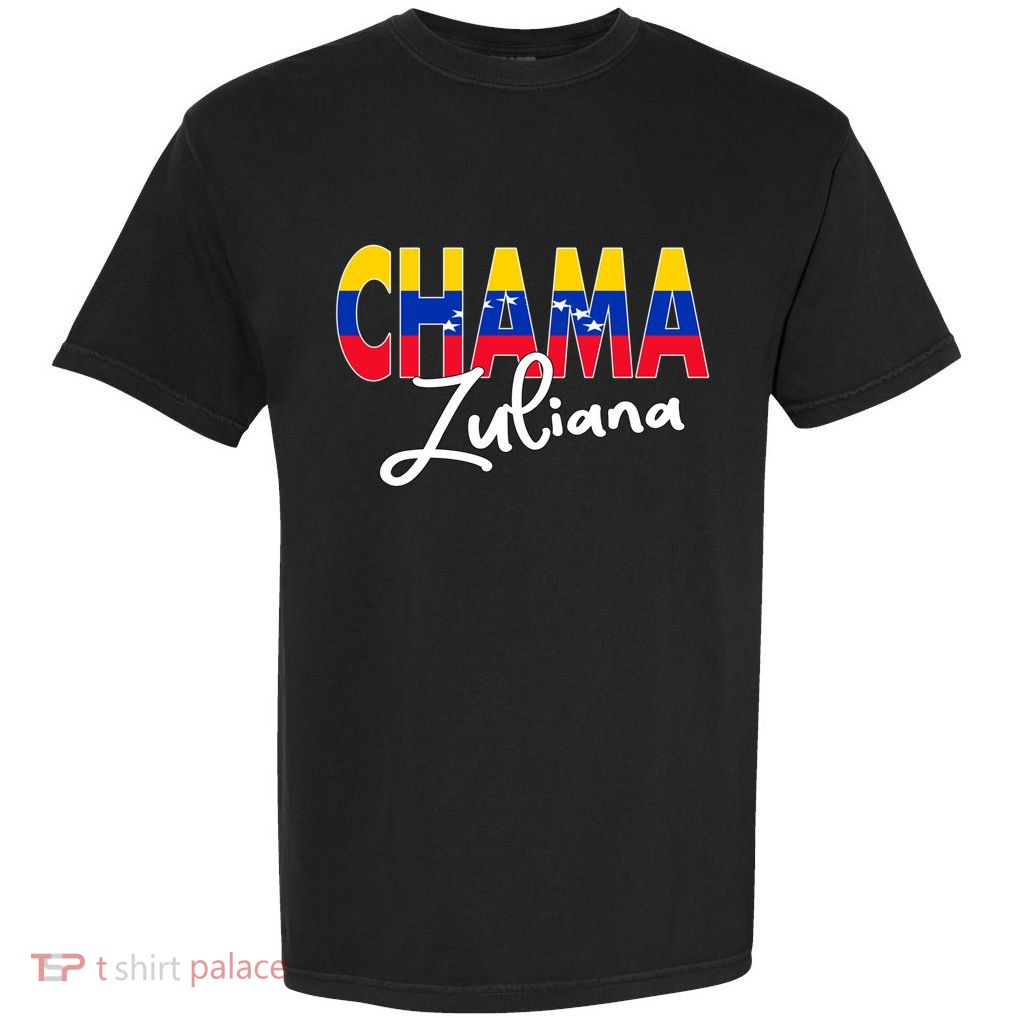 Artistic Design Zulia Chama Zuliana Flannel Venezuela Gift Garment-Dyed Heavyweight T-Shirt