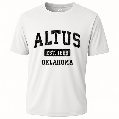 Altus Est 1886 Oklahoma Ok Vintage Sports Design Performance Shirt