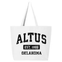 Altus Est 1886 Oklahoma Ok Vintage Sports Design 25L Jumbo Tote