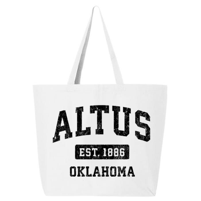 Altus Est 1886 Oklahoma Ok Vintage Sports Design 25L Jumbo Tote