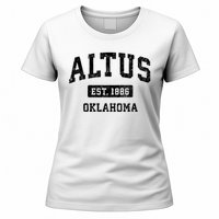 Altus Est 1886 Oklahoma Ok Vintage Sports Design Women's T-Shirt