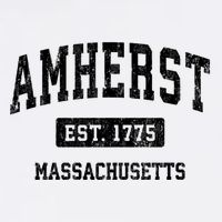 Amherst Est 1775 Massachusetts Ma Vintage Sports Established Design Long Sleeve Shirt