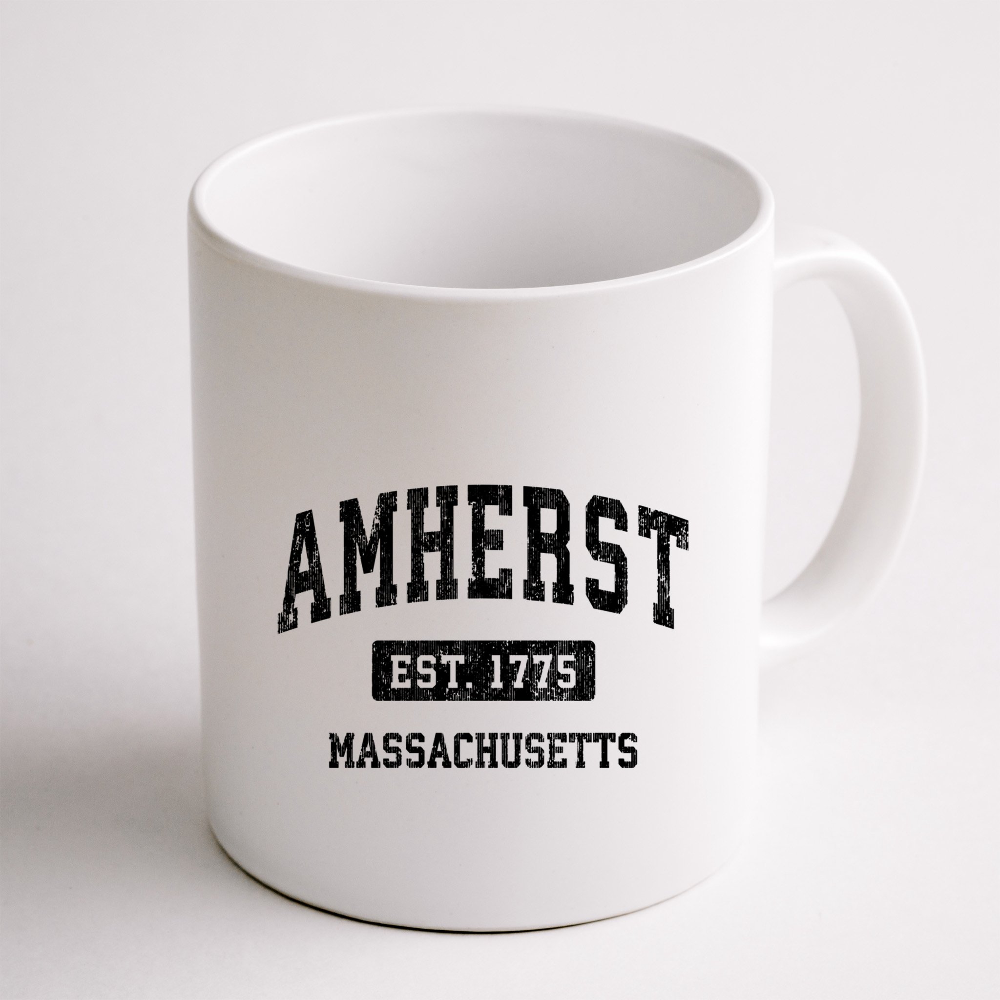Amherst Est 1775 Massachusetts Ma Vintage Sports Established Design Mug