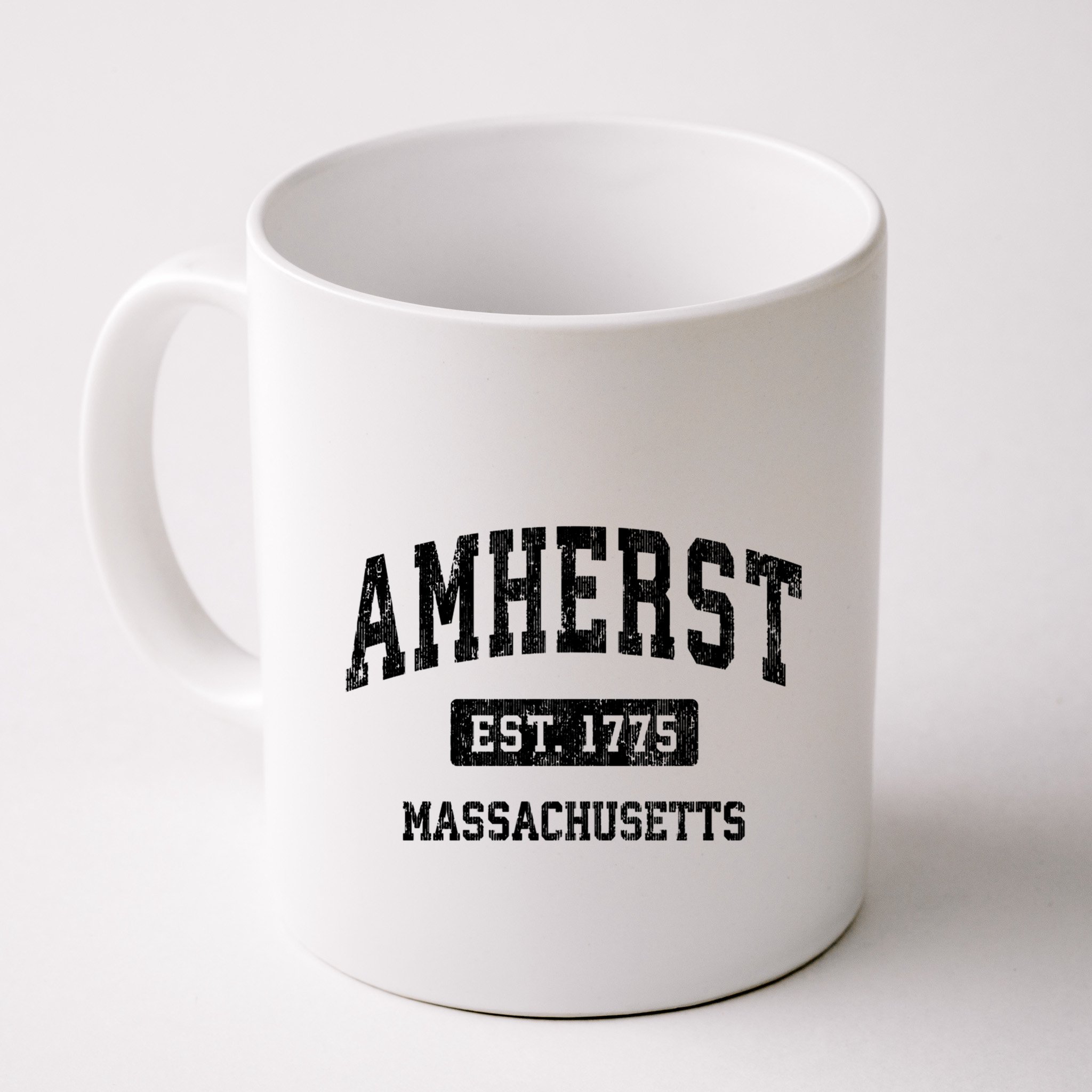 Amherst Est 1775 Massachusetts Ma Vintage Sports Established Design Mug