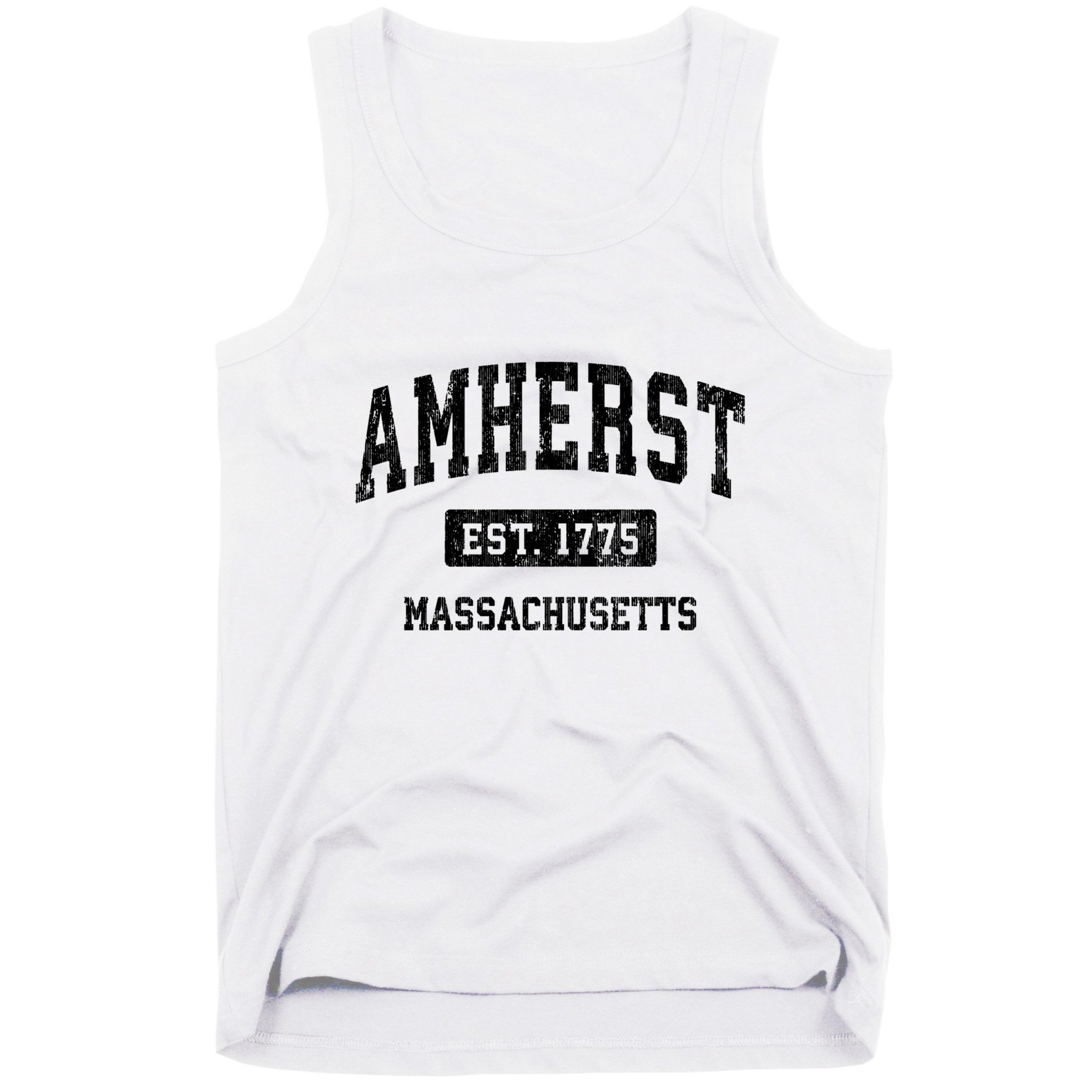 Amherst Est 1775 Massachusetts Ma Vintage Sports Established Design Tank Top