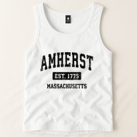 Amherst Est 1775 Massachusetts Ma Vintage Sports Established Design Tank Top