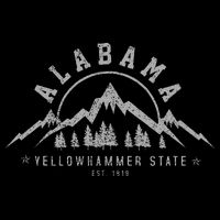 Alabama Est 1819 Yellowhammer State Mountains Pride Cooling Performance Crew T-Shirt