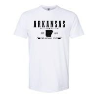 Arkansas Est. 1836 Natural State Vintage Softstyle® CVC T-Shirt