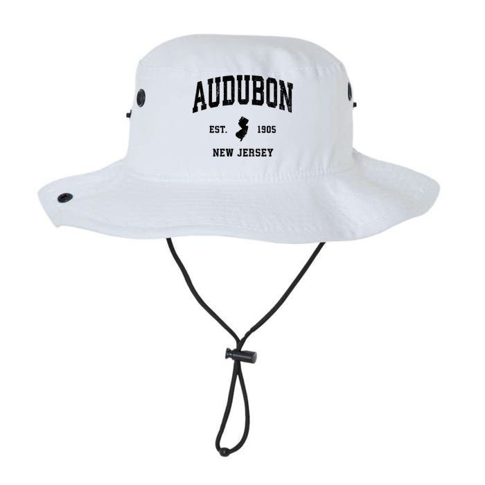 Audubon Est 1905 New Jersey Nj Vintage Athletic Sports Design Legacy Cool Fit Booney Bucket Hat