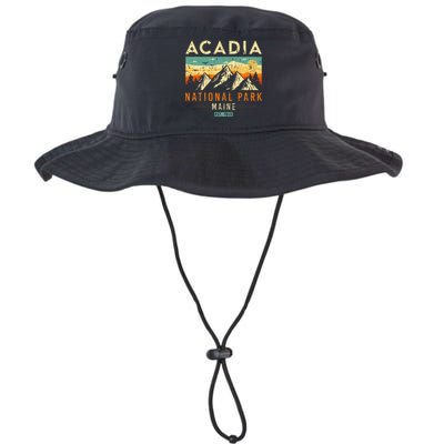 Acadia Est. 1919 Vintage Retro Maine National Park Legacy Cool Fit Booney Bucket Hat