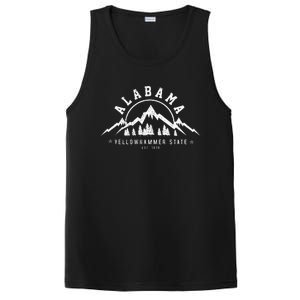 Alabama Est 1819 Yellowhammer State Mountains Pride Gift PosiCharge Competitor Tank