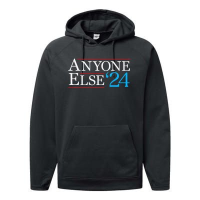 Anyone Else 2024 Funny Political Election Usa Merica Performance Fleece Hoodie