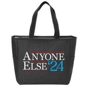 Anyone Else 2024 Funny Political Election Usa Merica Zip Tote Bag