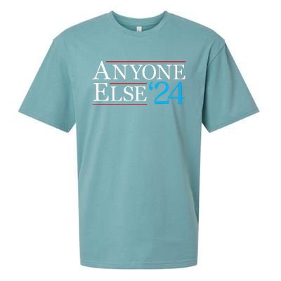 Anyone Else 2024 Funny Political Election Usa Merica Sueded Cloud Jersey T-Shirt