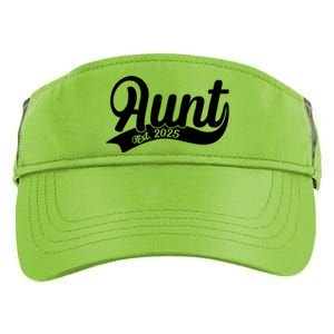 Aunt Est. 2025 New Baby Niece Nephew Adult Drive Performance Visor