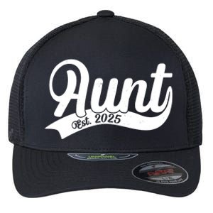 Aunt Est. 2025 New Baby Niece Nephew Flexfit Unipanel Trucker Cap