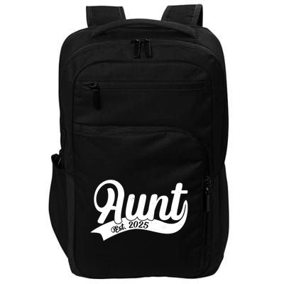 Aunt Est. 2025 New Baby Niece Nephew Impact Tech Backpack