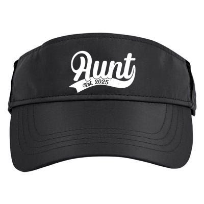 Aunt Est. 2025 New Baby Niece Nephew Adult Drive Performance Visor