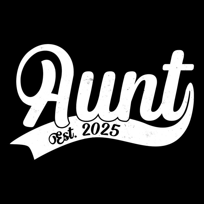 Aunt Est. 2025 New Baby Niece Nephew 16 in Basic Backpack