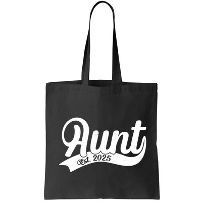 Aunt Est. 2025 New Baby Niece Nephew Bag