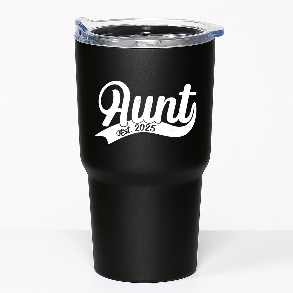 Aunt Est. 2025 New Baby Niece Nephew Tumbler