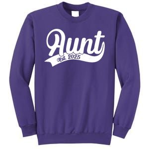 Aunt Est. 2025 New Baby Niece Nephew Sweatshirt