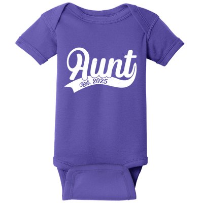Aunt Est. 2025 New Baby Niece Nephew Baby Bodysuit