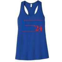 Anybody Else 24 Election 2024 Anti Biden Trump Desantis Vote Gift Women's Racerback Tank