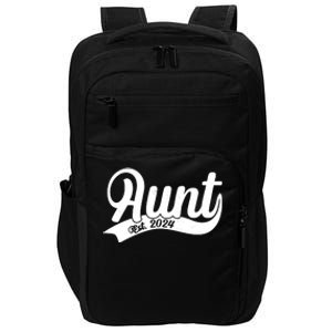 Aunt Est. 2024 New Baby Niece Nephew Impact Tech Backpack