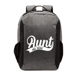 Aunt Est. 2024 New Baby Niece Nephew Vector Backpack