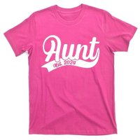 Aunt Est. 2024 New Baby Niece Nephew T-Shirt