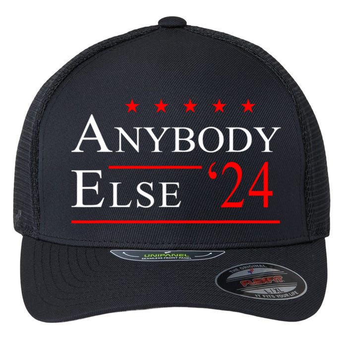 Anybody Else 24 Election Funny Flexfit Unipanel Trucker Cap