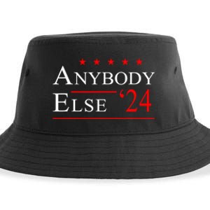 Anybody Else 24 Election Funny Sustainable Bucket Hat