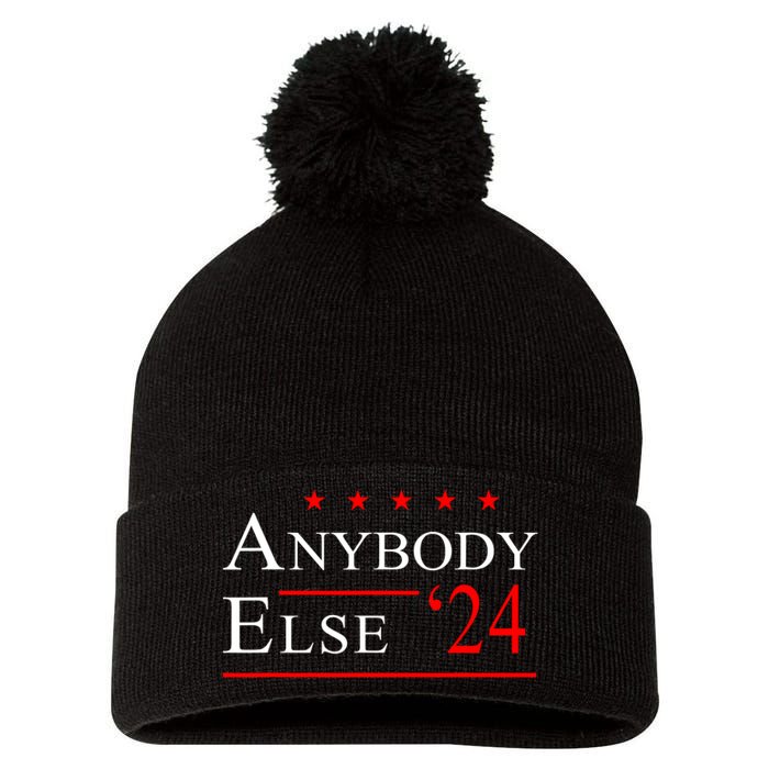 Anybody Else 24 Election Funny Pom Pom 12in Knit Beanie