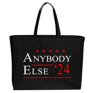 Anybody Else 24 Election Funny Cotton Canvas Jumbo Tote