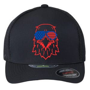 American Eagle 4th Of July Festive Flexfit Unipanel Trucker Cap