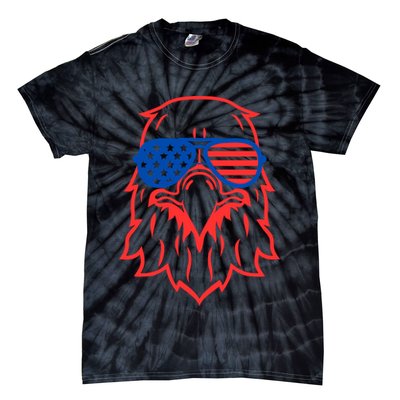 American Eagle 4th Of July Festive Tie-Dye T-Shirt