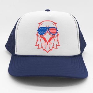 American Eagle 4th Of July Festive Trucker Hat