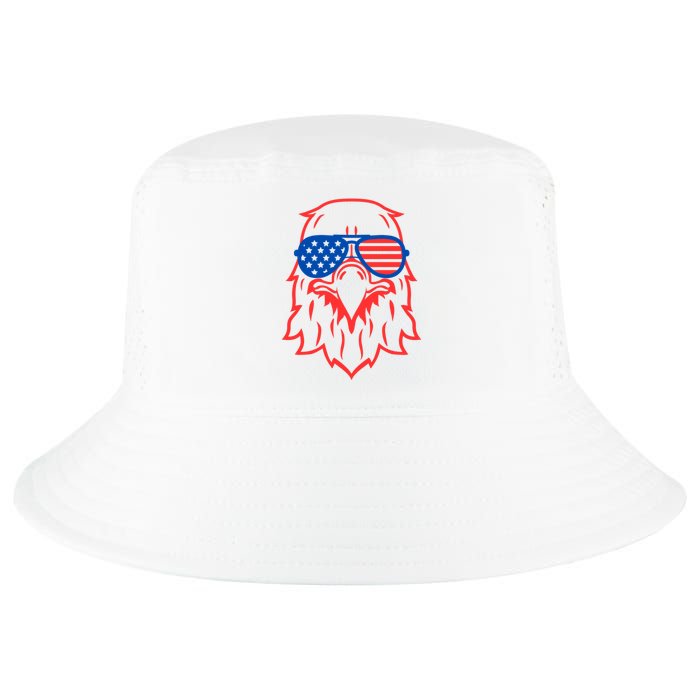 American Eagle 4th Of July Festive Cool Comfort Performance Bucket Hat