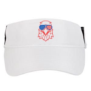 American Eagle 4th Of July Festive Adult Drive Performance Visor