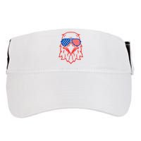 American Eagle 4th Of July Festive Adult Drive Performance Visor