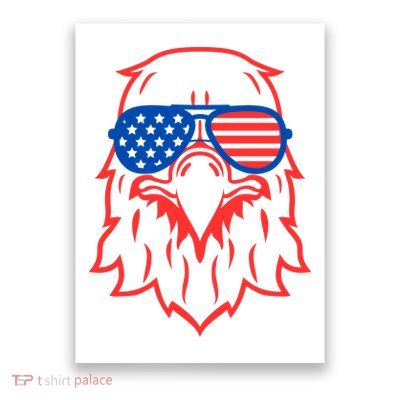 American Eagle 4th Of July Festive Poster